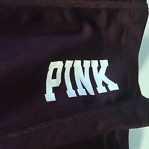 🔴 VS PINK Burgundy Track Athletic Style Long Sleeve XS - Picture 3 of 6